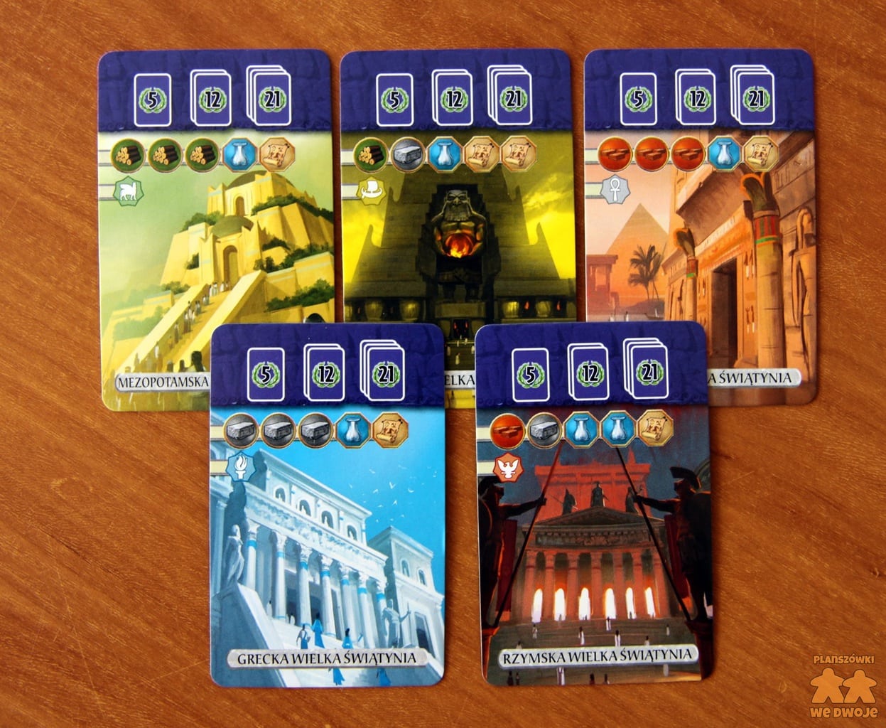 7 Cudów Świata: Pojedynek – Panteon [GRA] – Gioco Di Carte Strategico Per 2 Giocatori