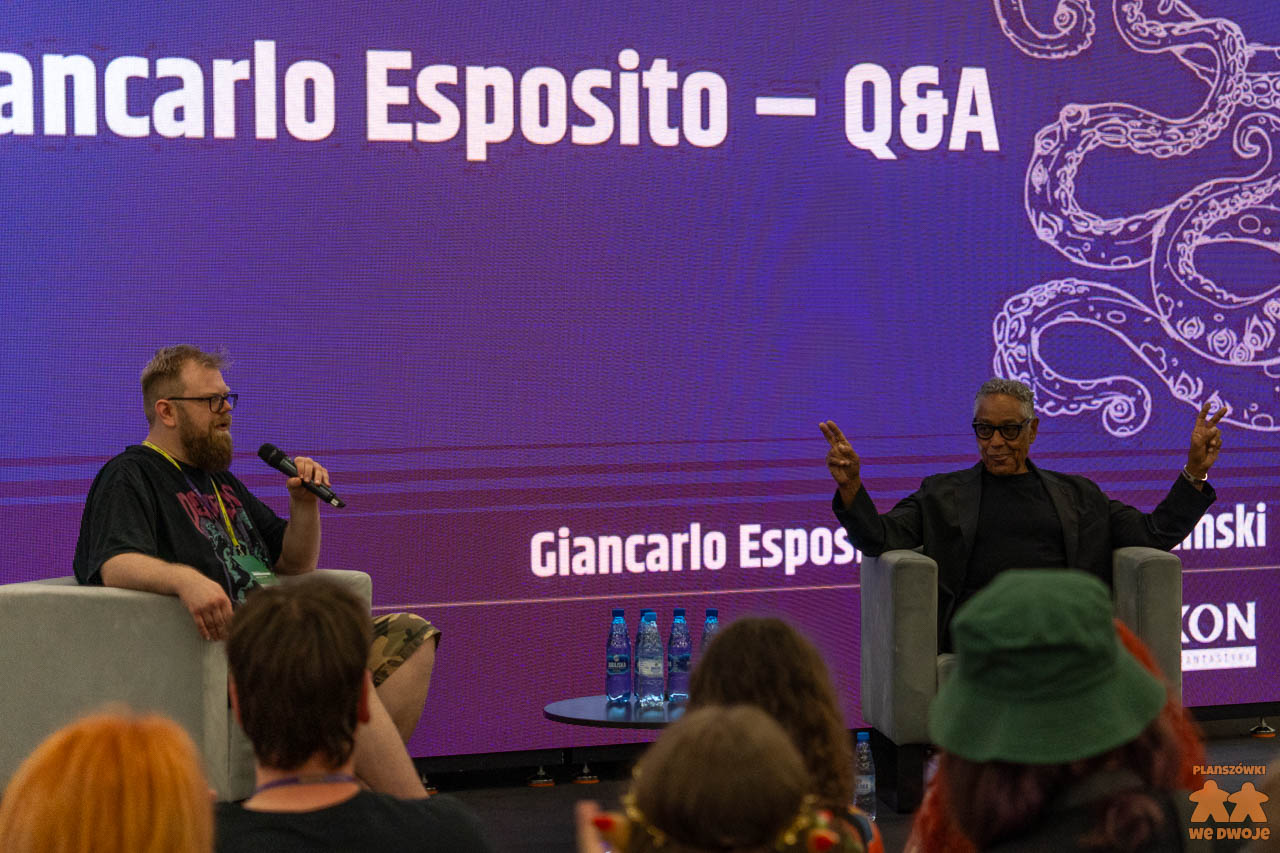 Pyrkon 2026 spotkanie z Giancarlo Esposito.